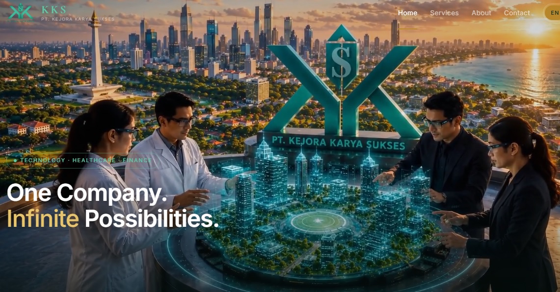 KKS website — 3D city visualization with team